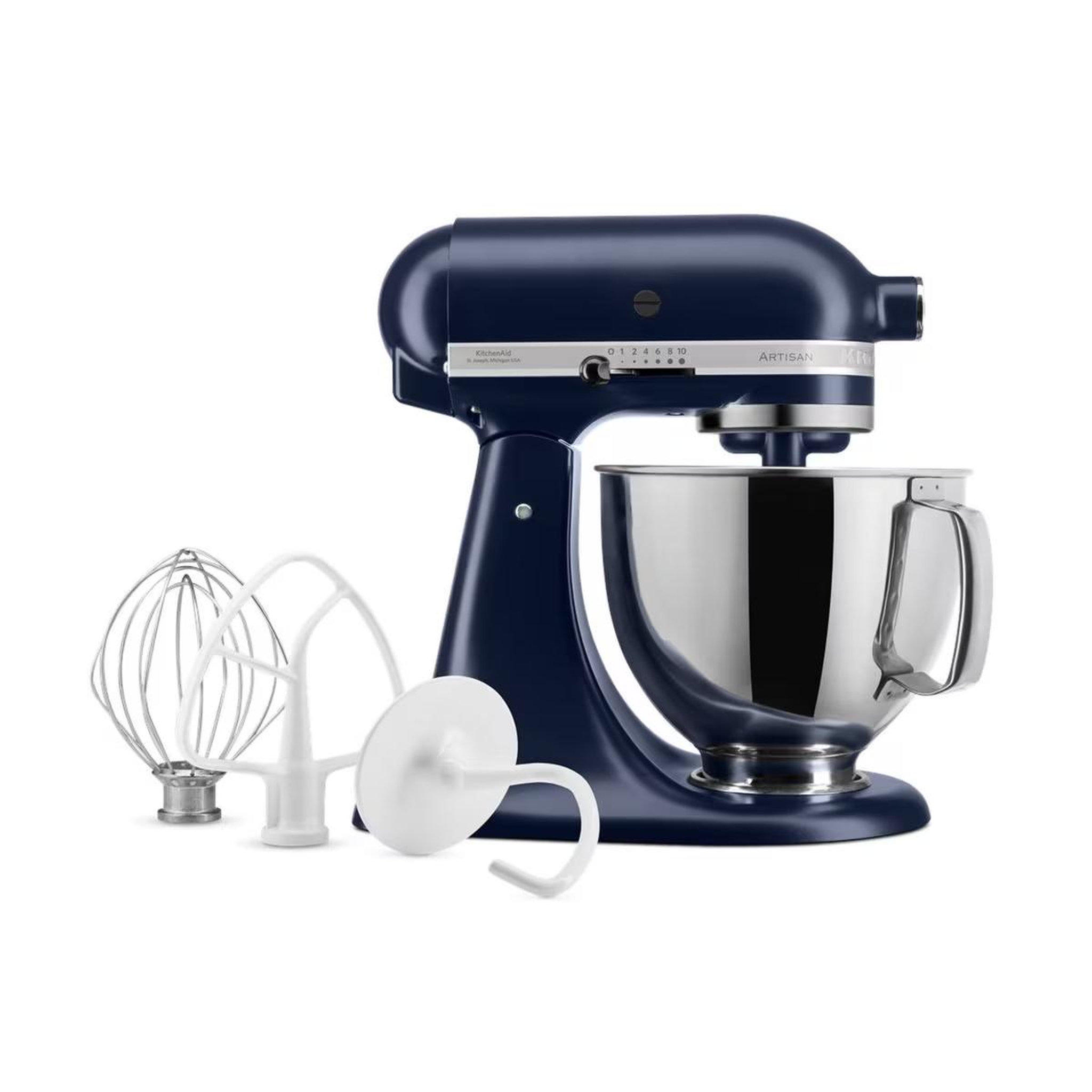 KitchenAid Robot patissier 4.8l 300w bleu encre - 5ksm125eib-
