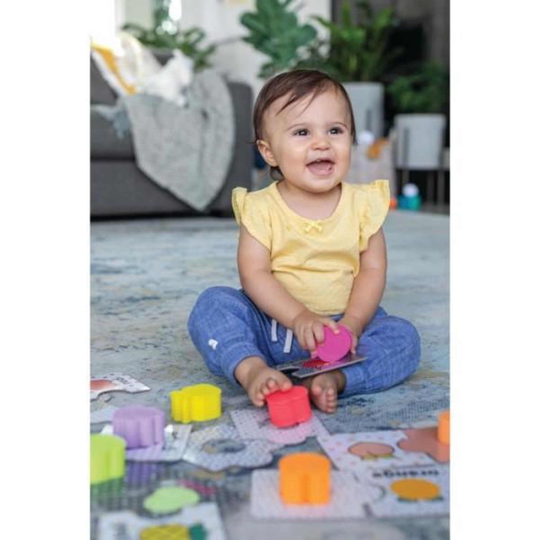 Voir la diapositive 2 : INFANTINO Puzzle a formes - INFANTINO - 315195 - Sensoriel - 24 pieces