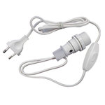 CENTRALE BRICO Adaptateur bouteille E14 TIBELEC, plastique, blanc 40 W
