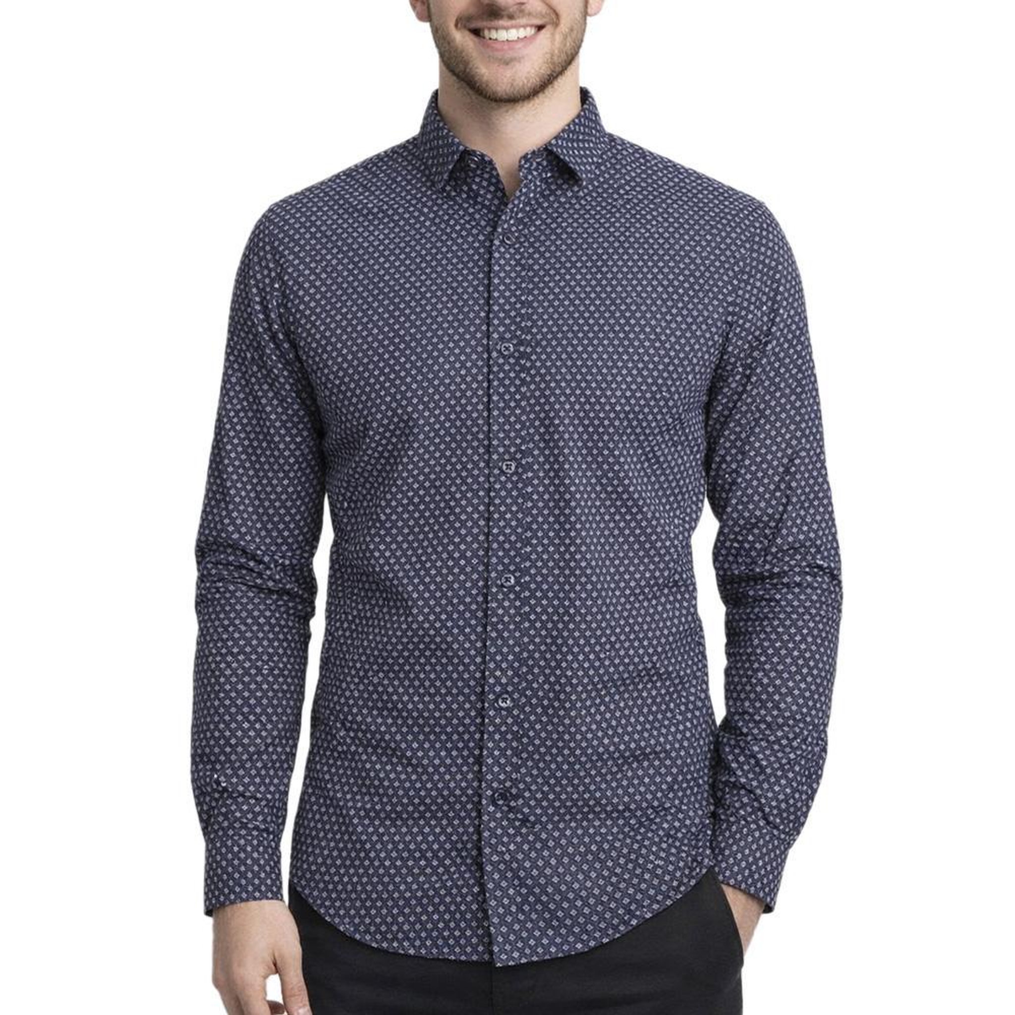 Jack & Jones Chemise Marine Homme Jack & Jones Matheo. Coloris disponibles : Bleu