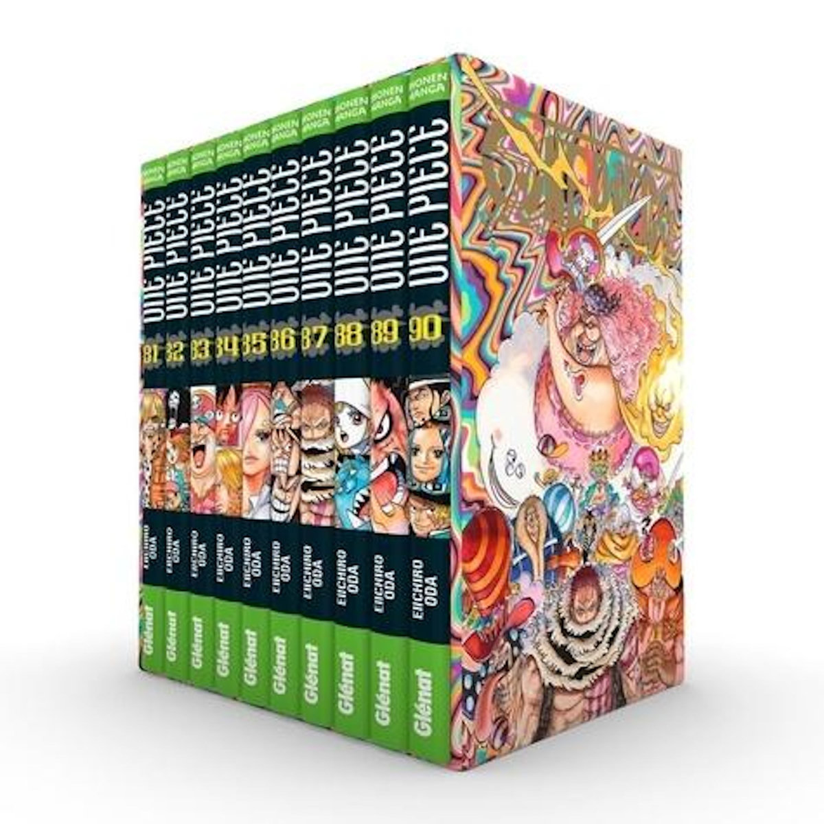 ONE PIECE TOMES 81 A 90 : ILE TOUGATO. COFFRET EN 10 VOLUMES, Oda Eiichirô