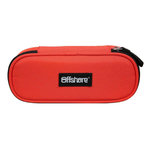 Bagtrotter BAGTROTTER Trousse scolaire ovale Plumier Offshore Rouge