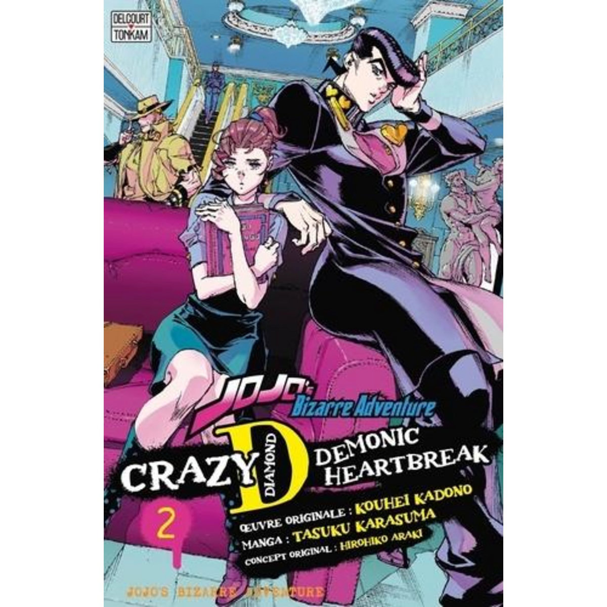JOJO'S BIZARRE ADVENTURE : CRAZY DIAMOND'S DEMONIC HEARTBREAK TOME 2 , Karasuma Tasuku