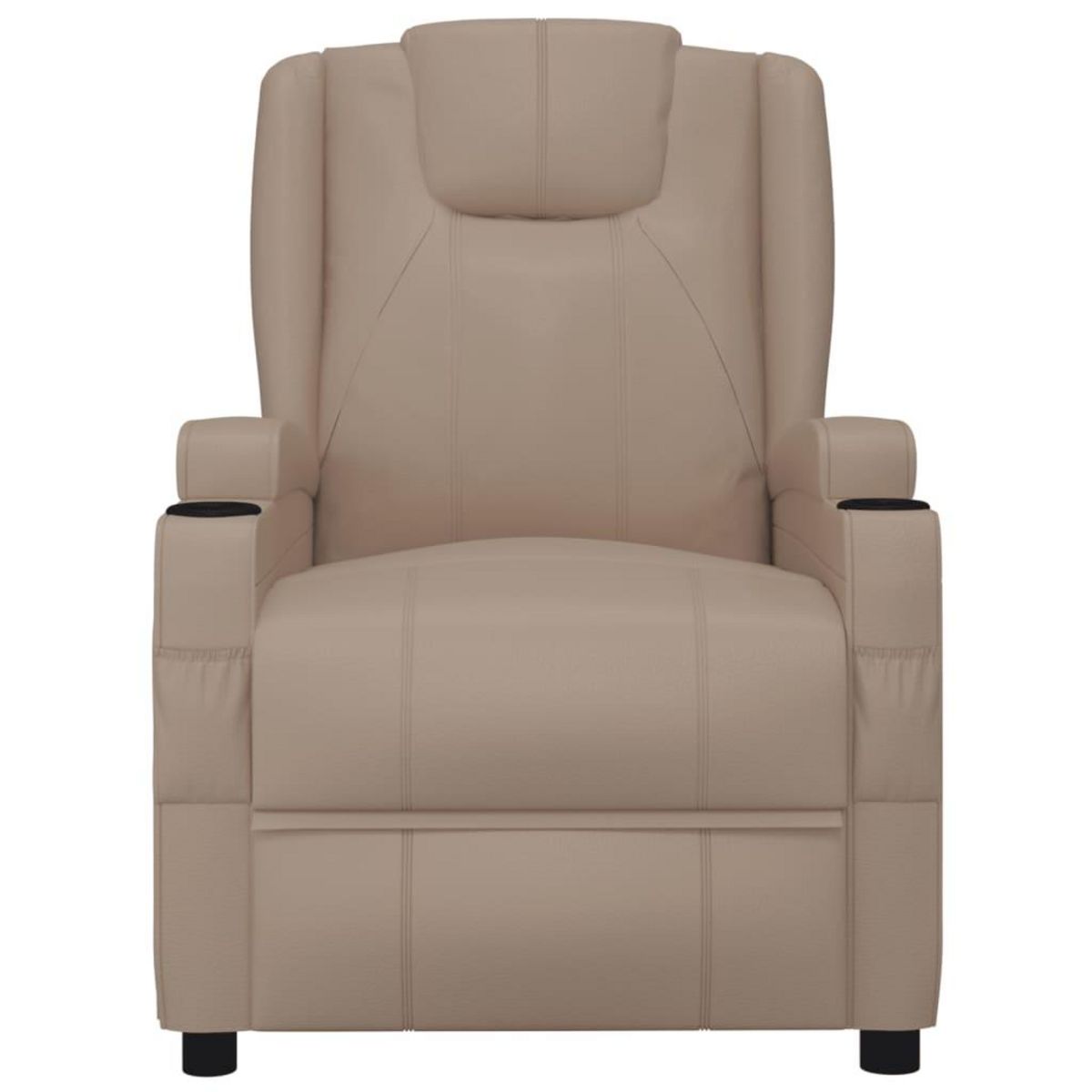 VIDAXL Fauteuil Cappuccino Similicuir