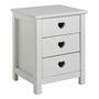 Voir la diapositive 3 : Paris Prix Pack - Lit Enfant, Chevet, Armoire & Bureau  Amori  Blanc