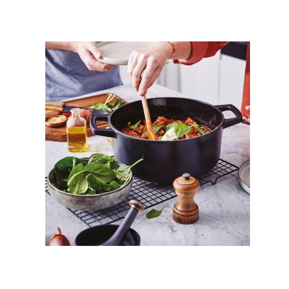 Beka Cocotte en fonte émaillée 30cm noir - 100168