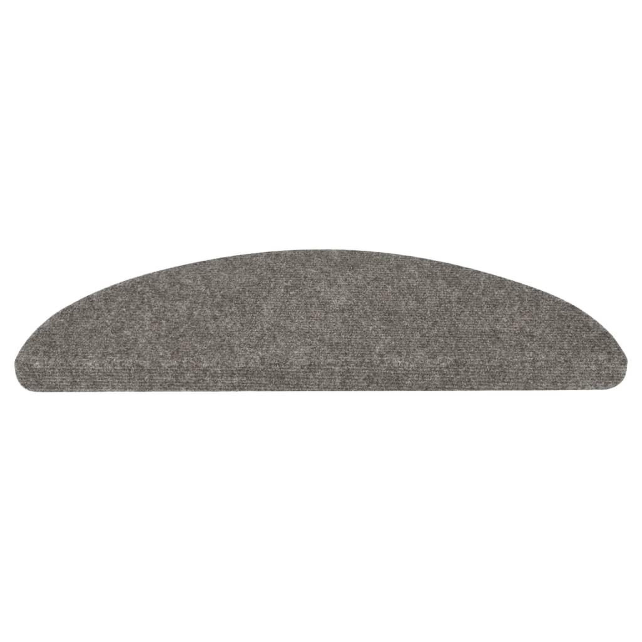 Voir la diapositive 4 : VIDAXL Tapis d'escalier auto-adhesifs 10 pcs gris 56x17x3 cm