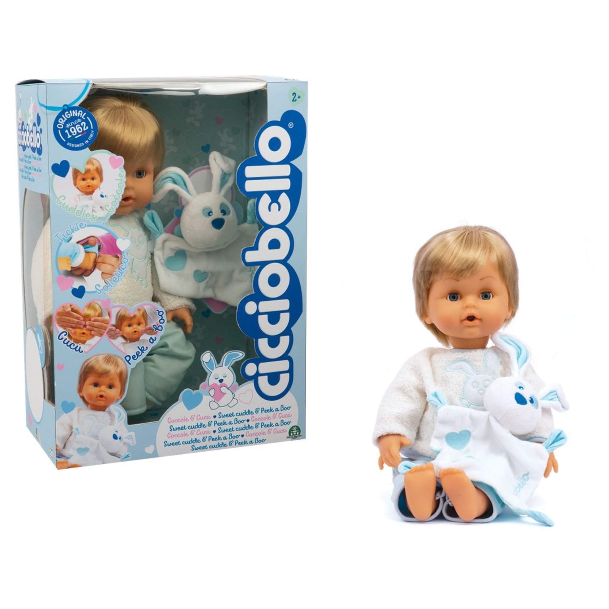 Voir la diapositive 1 : GP TOYS Poupée Cicciobello Câlin Coucou