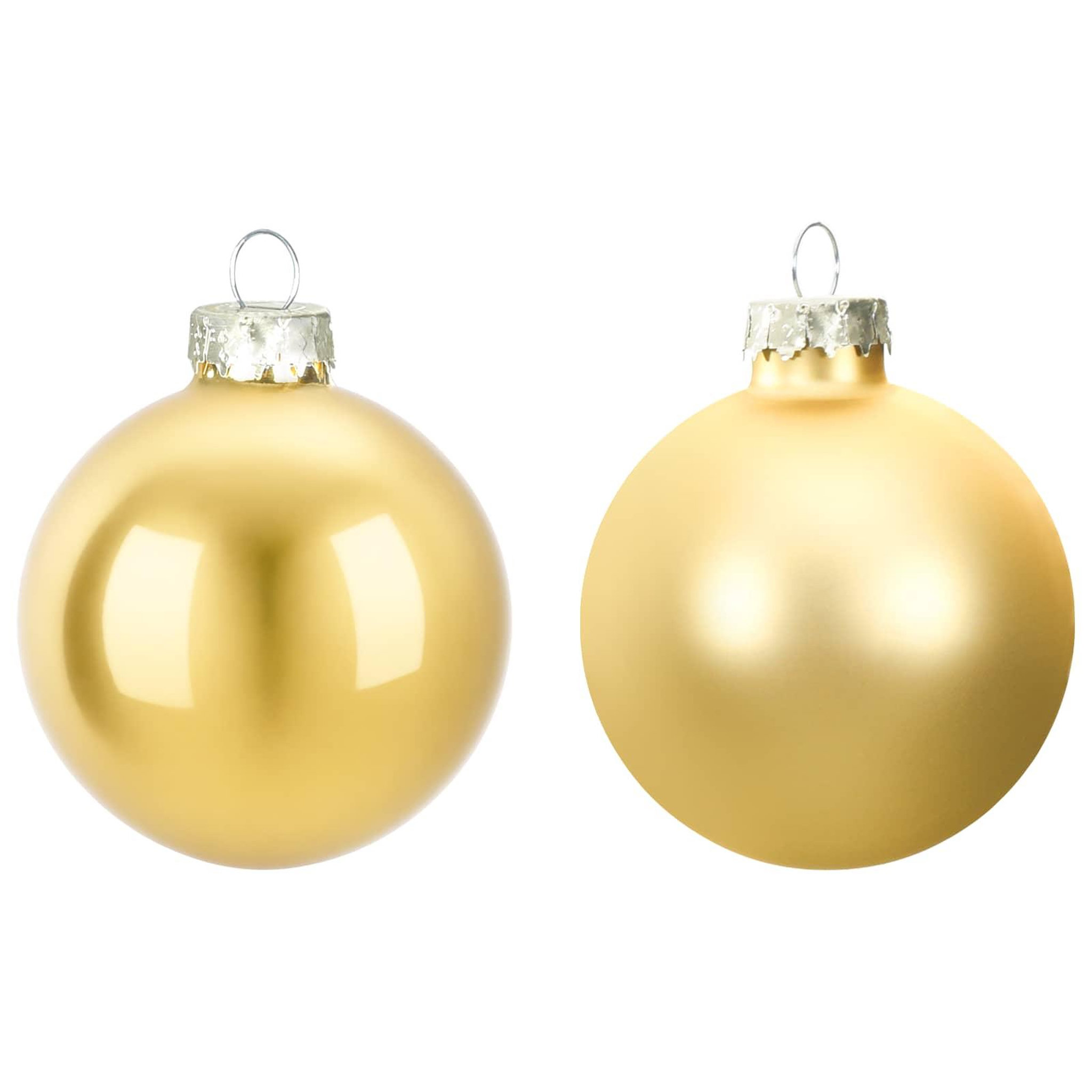 Voir la diapositive 4 : VIDAXL Ensemble de boules de Noël 30 pc Dore 6 cm Polystyrene