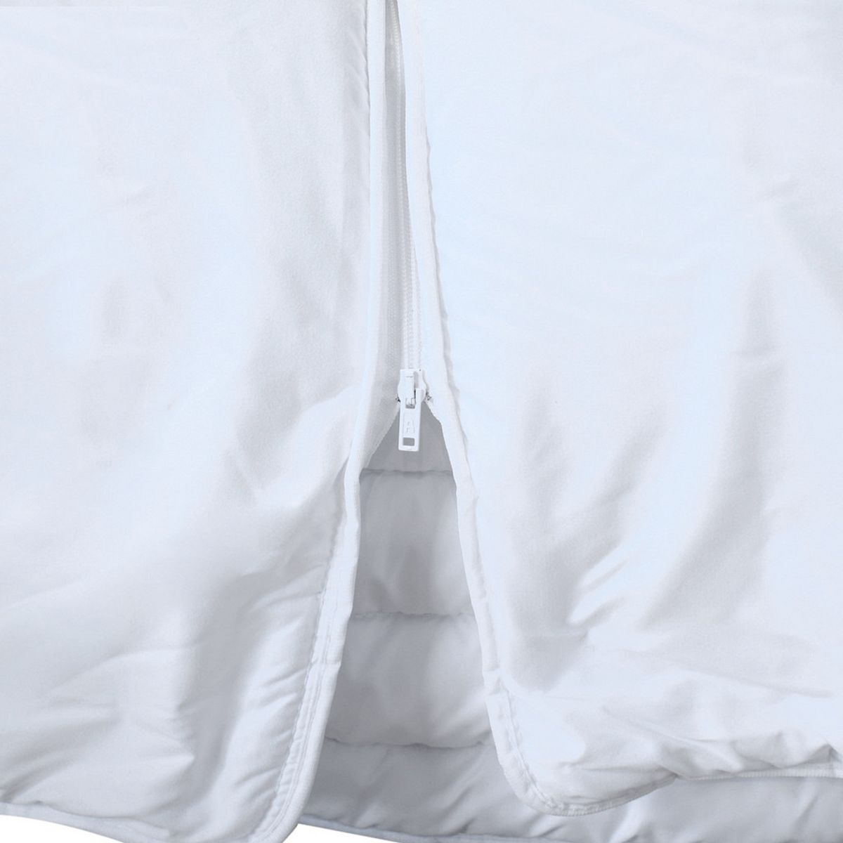 BLEUCALIN Couette 2 parties reliées par zip SEGMENTABLE