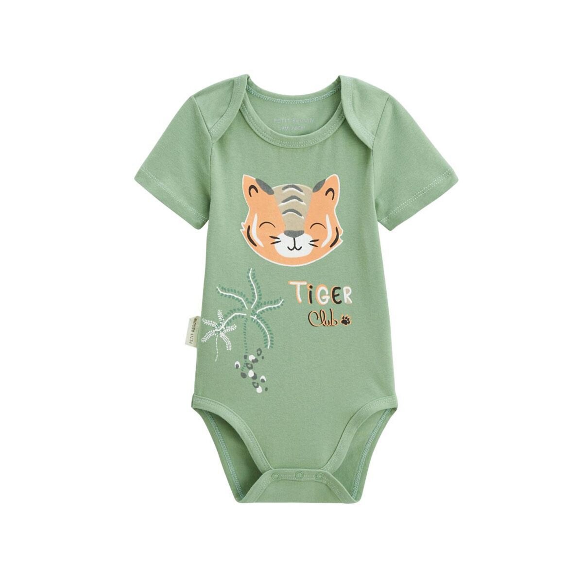 Petit Béguin Lot de 2 bodies bébé manches courtes Kanha