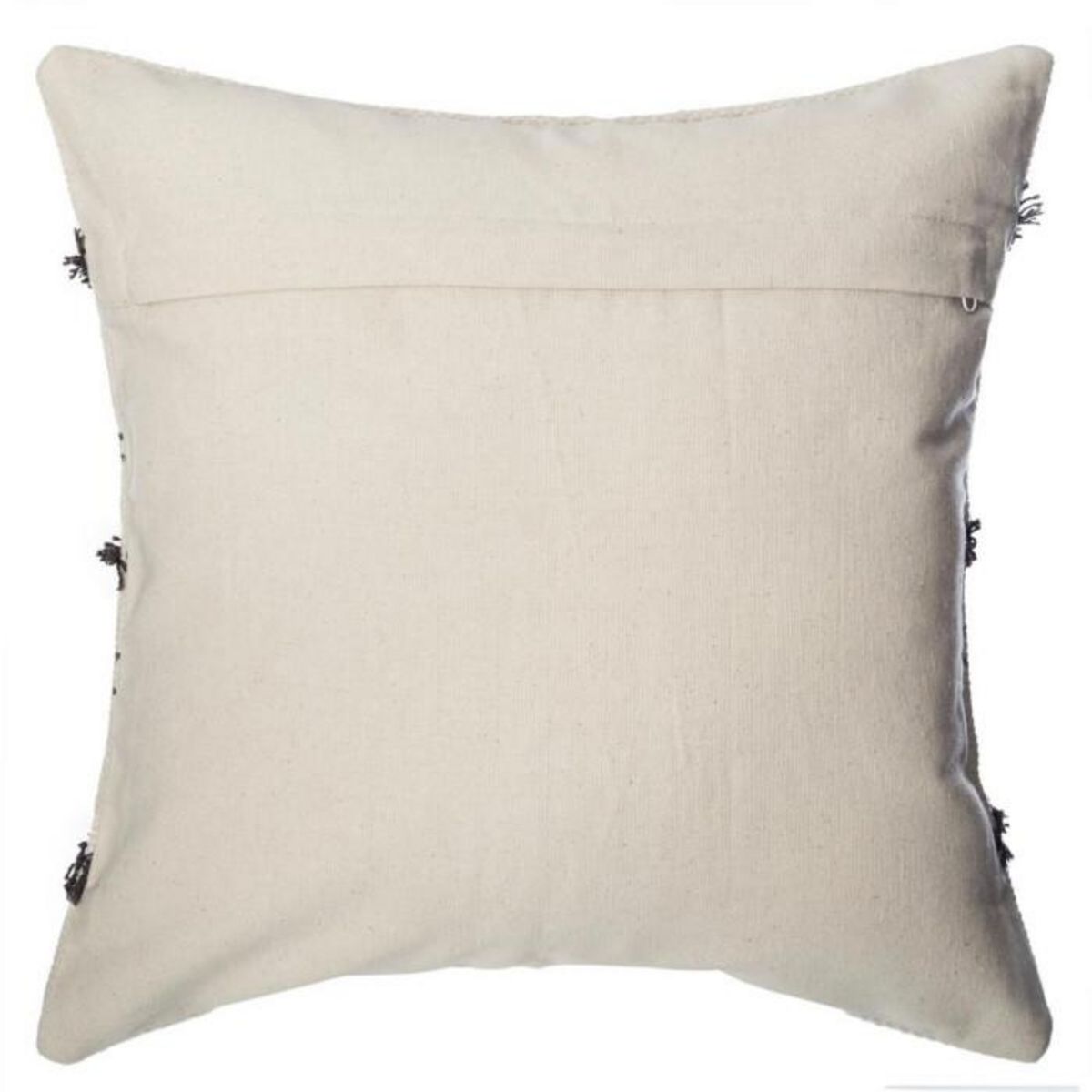 ATMOSPHERA Housse de Coussin Tuftée  Etnik II  40x40cm Gris