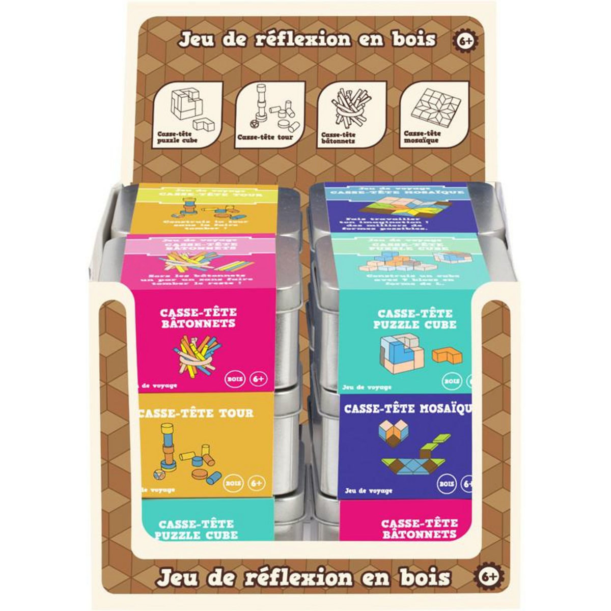 JEU REFLEXION BOIS Assortiment, modèle choisi aléatoirement CBL 1136S