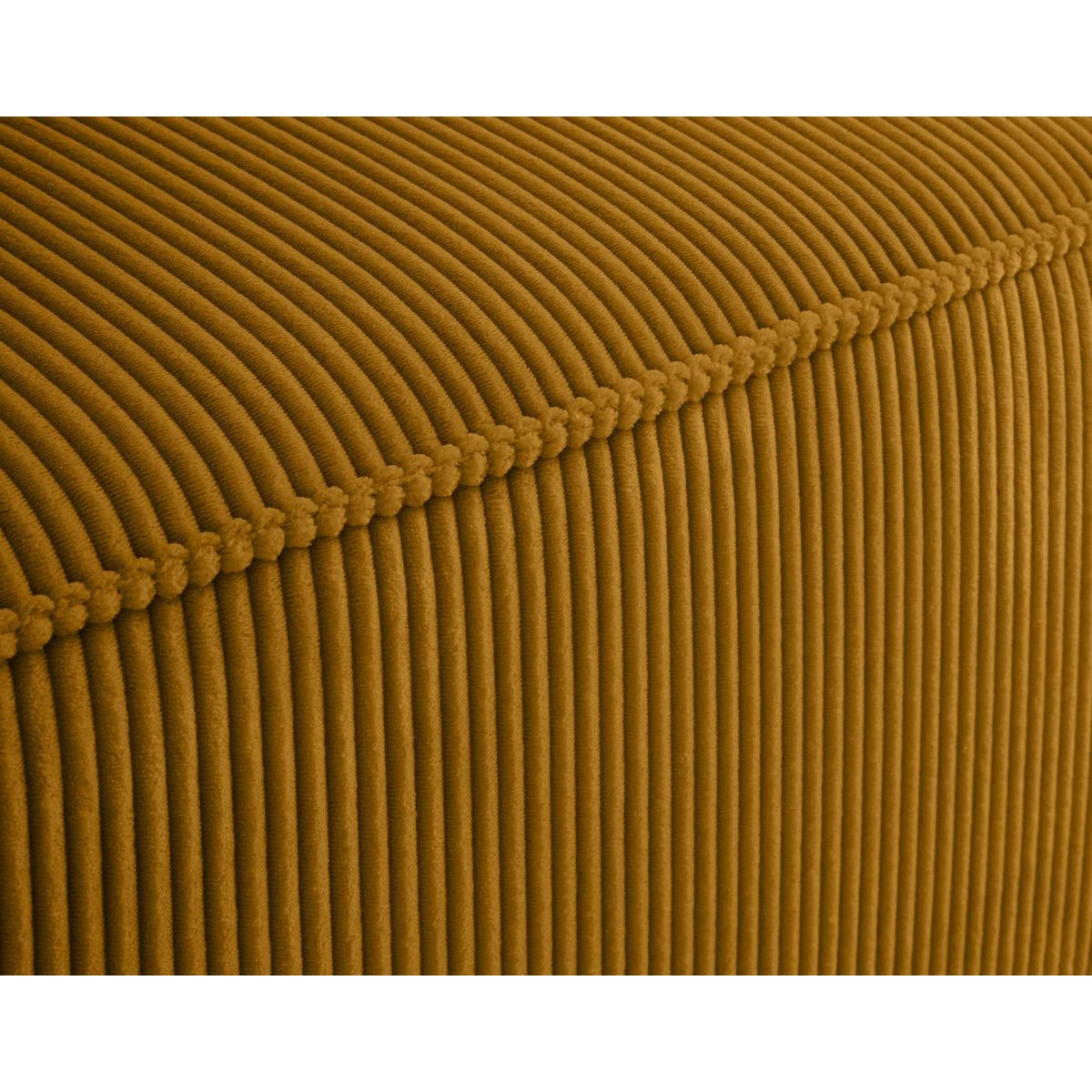 LISA DESIGN Arty - module d'assise sans accoudoirs - en velours côtelé