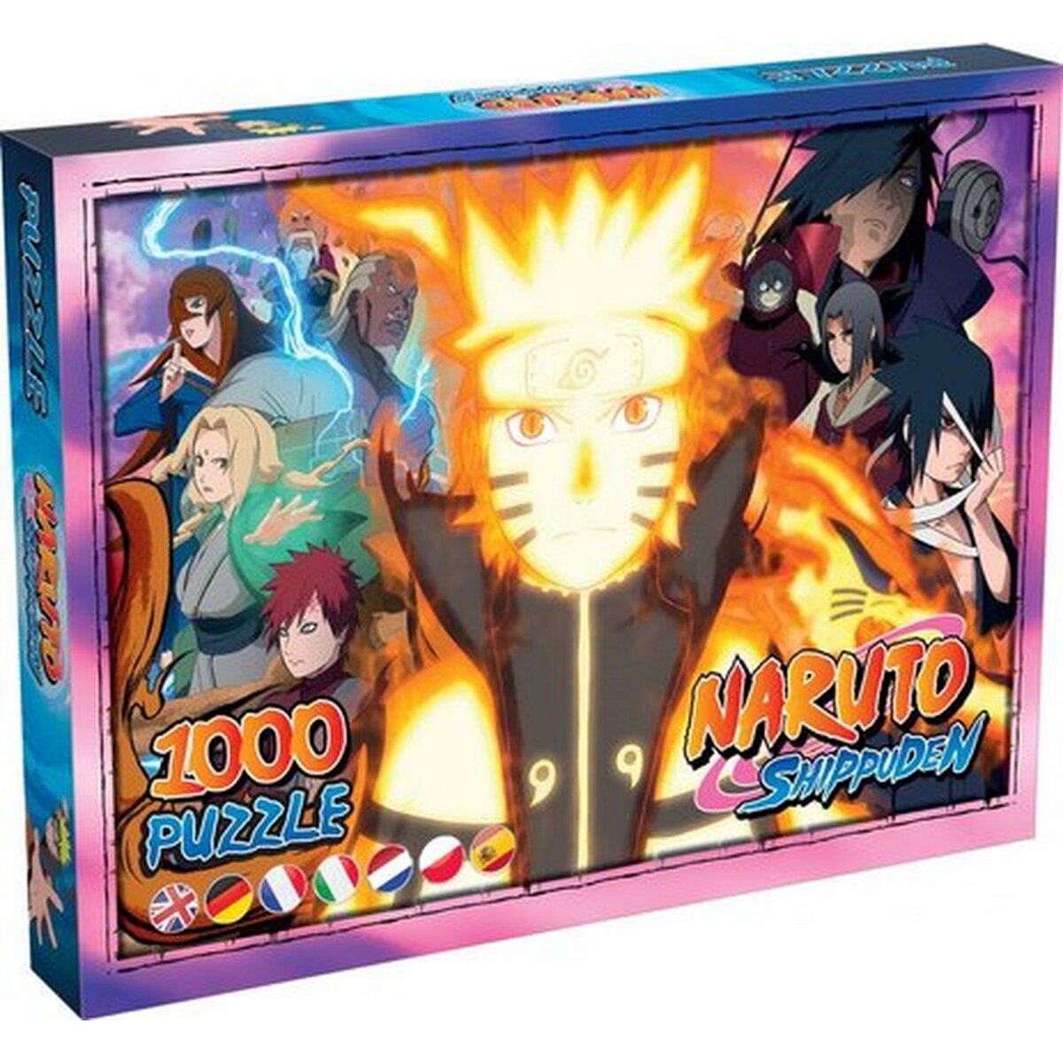  WINNING MOVES Puzzle 1000 pièces Naruto Shippuden 