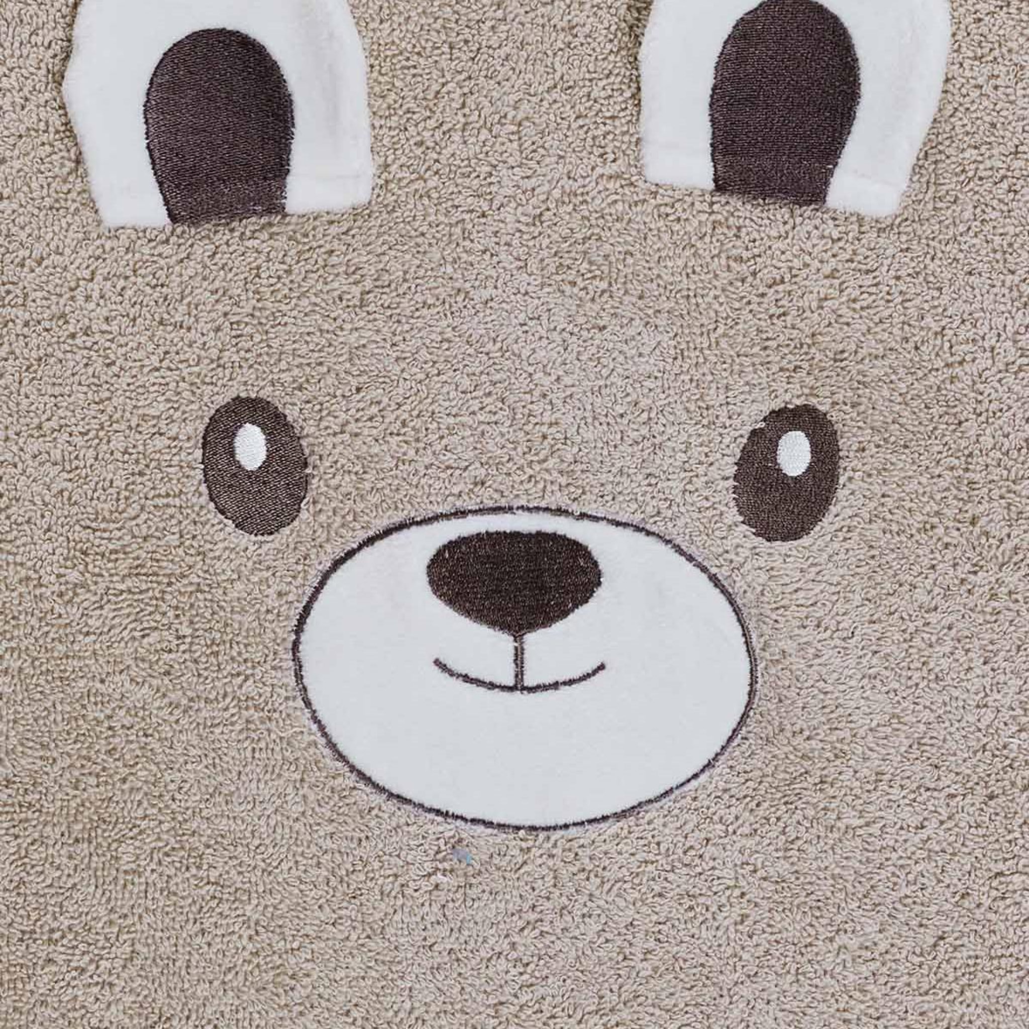 Voir la diapositive 2 : Sensei Maison Ensemble enfant 1 serviette de toilette  + 1 drap de bain BOBBY L'OURS
