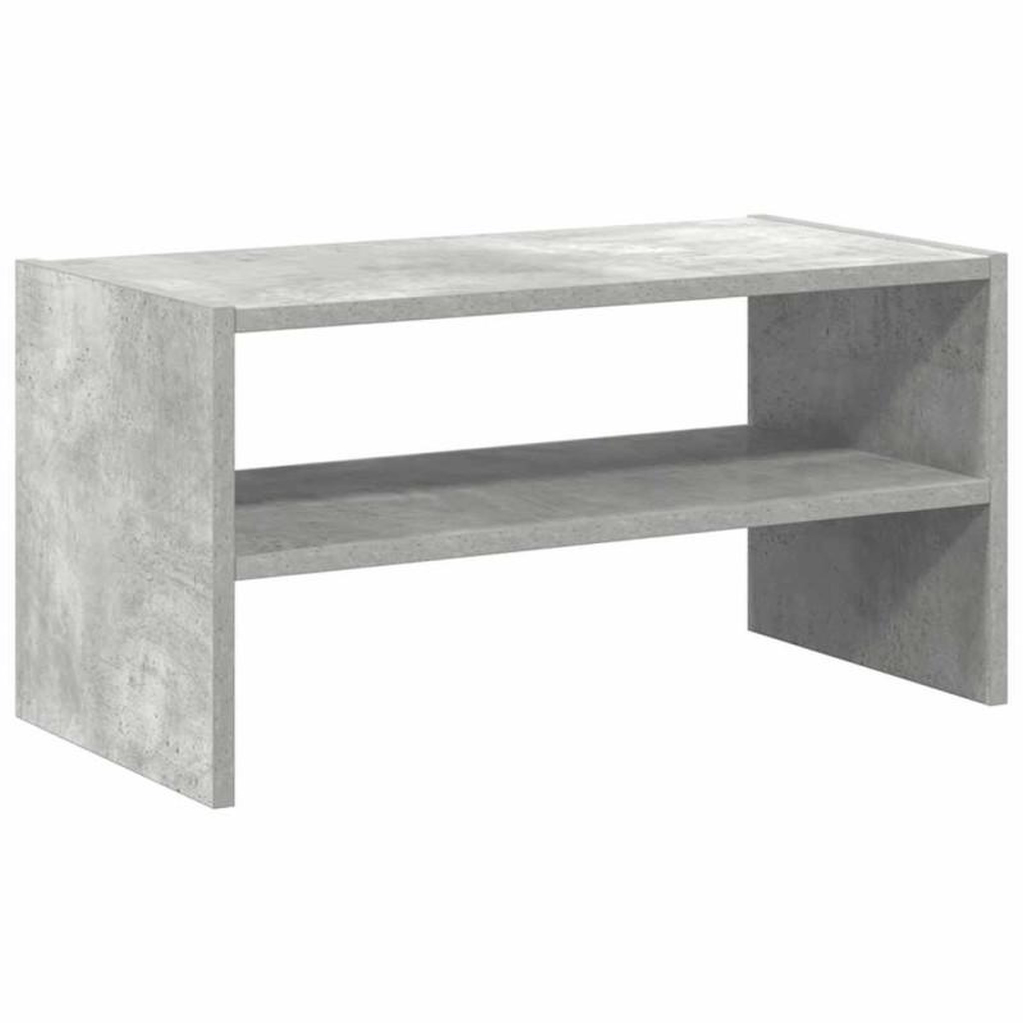 Voir la diapositive 6 : VIDAXL Étagère à chaussures empilable gris béton 60x30x30,5 cm