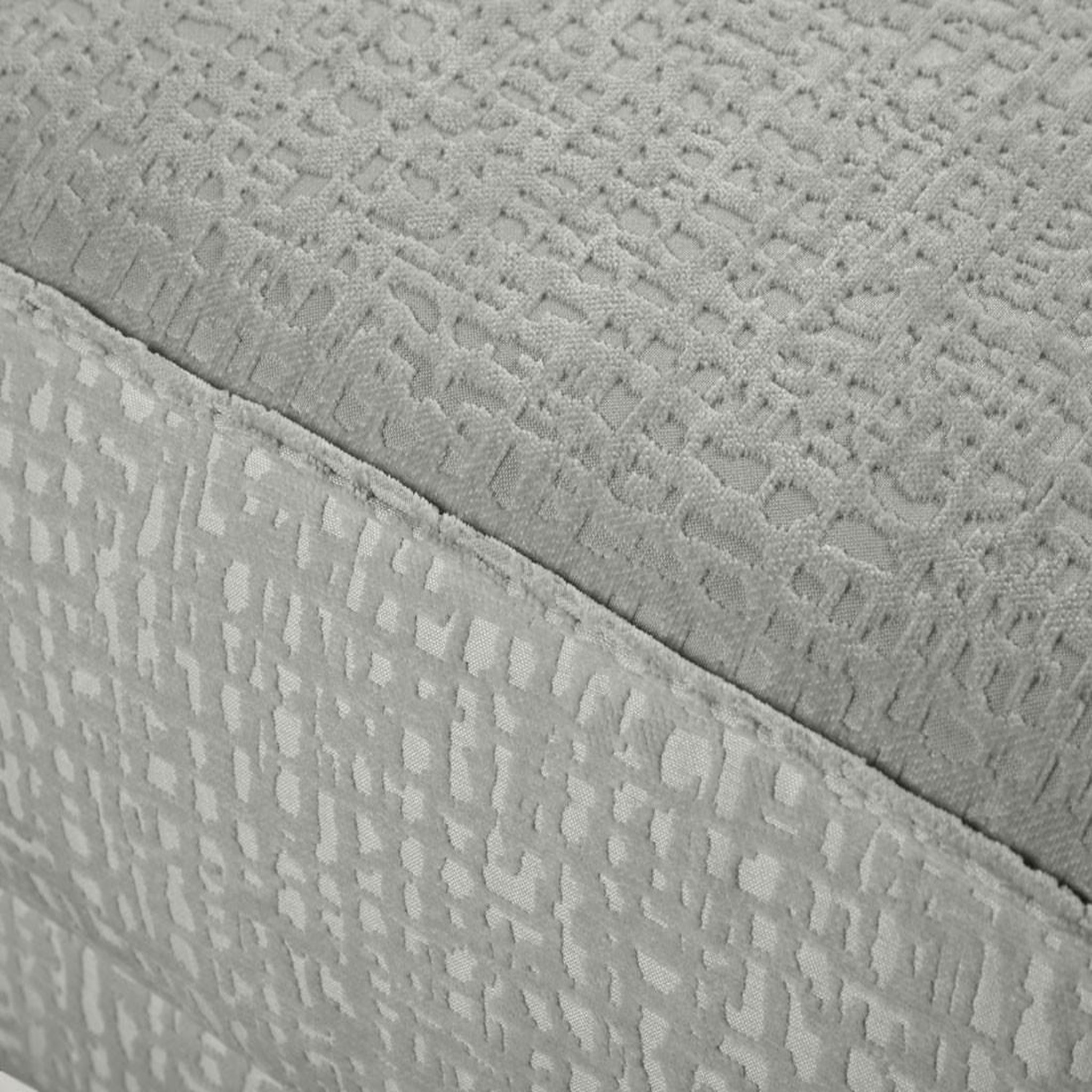 Voir la diapositive 6 : LISA DESIGN Charlie - pouf - pieds hauts - en tissu velours relief