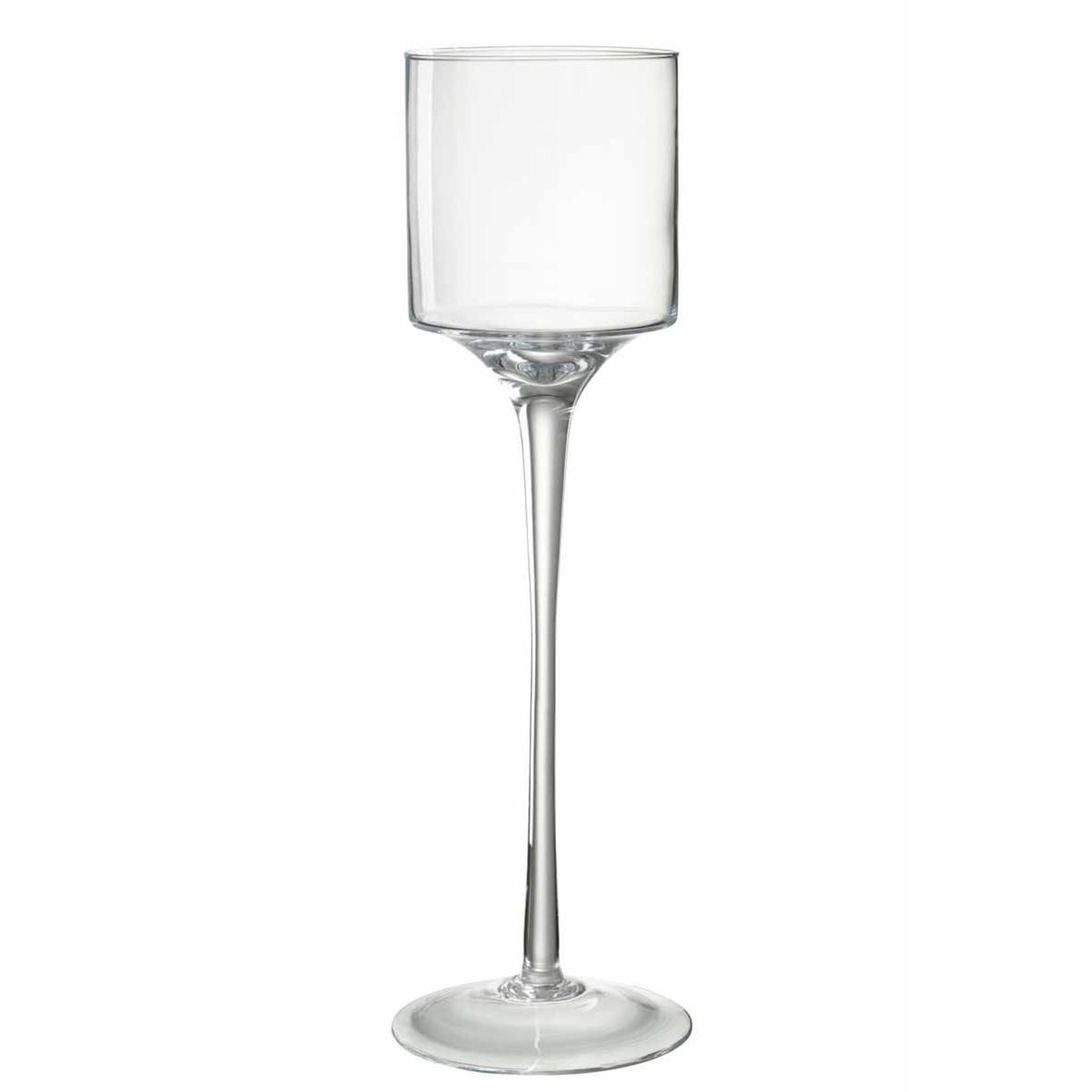 J-LINE Photophore sur pied  agory  55cm transparent
