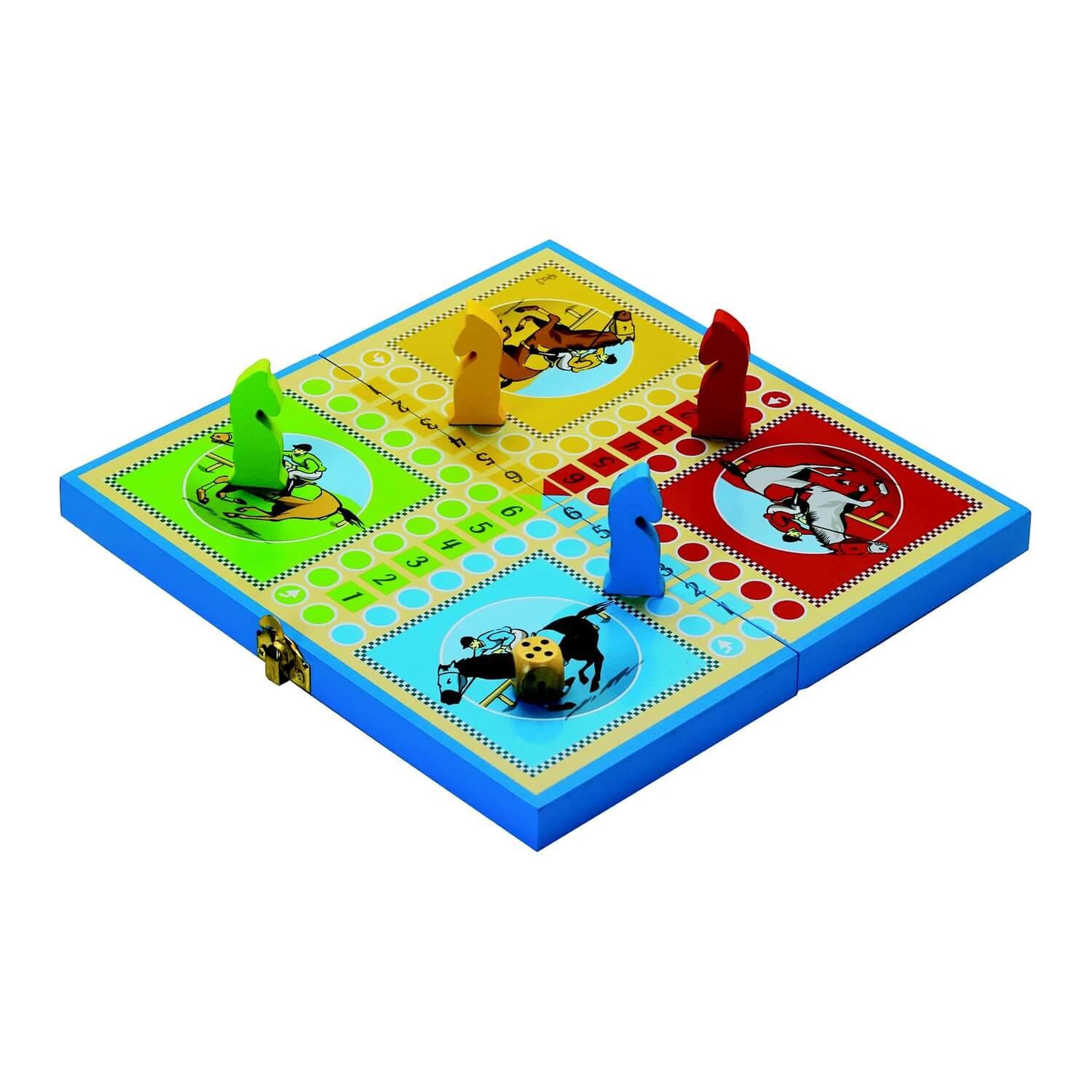 JeuJura Coffret Jeu des Petits Chevaux