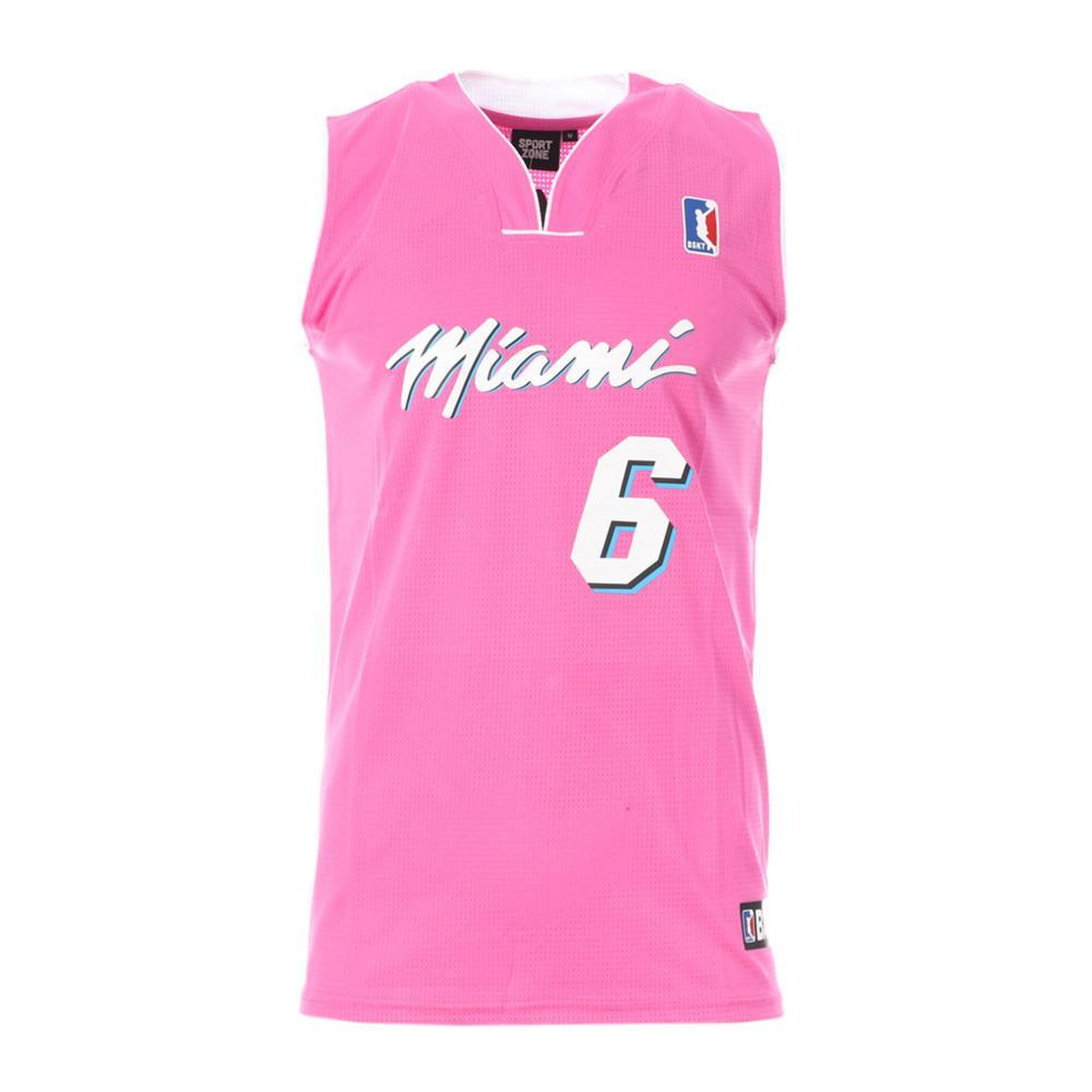 SPORTZONE Miami Maillot de basket  Homme Sport Zone Miami 6. Coloris disponibles : Rose