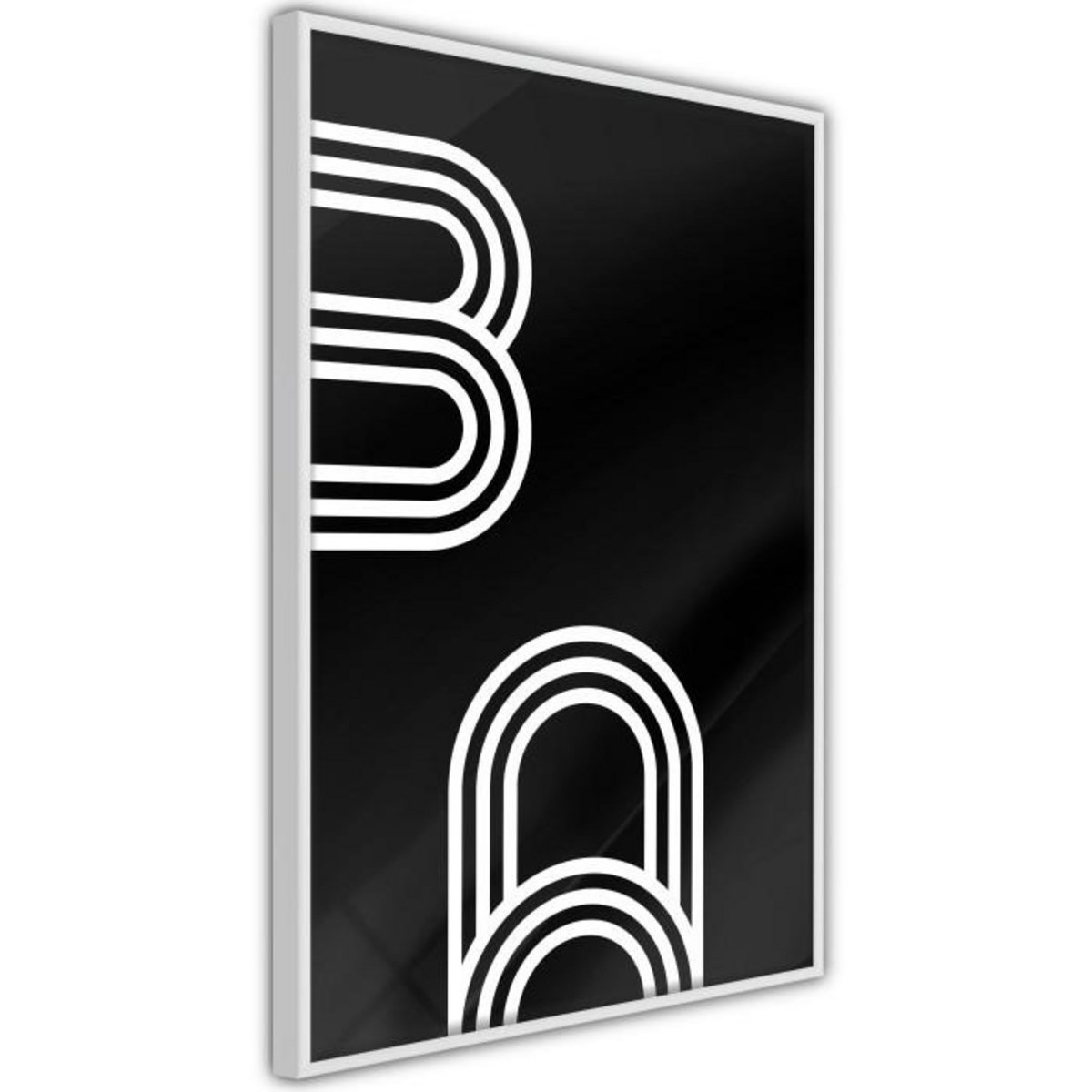 Paris Prix Affiche Murale Encadrée  Twisted Paper Clips