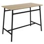 Voir la diapositive 2 : Paris Prix Table Haute Mange Debout  Loka  116cm Naturel