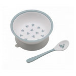 Petit Jour bol ventouse avec cuillere lapin