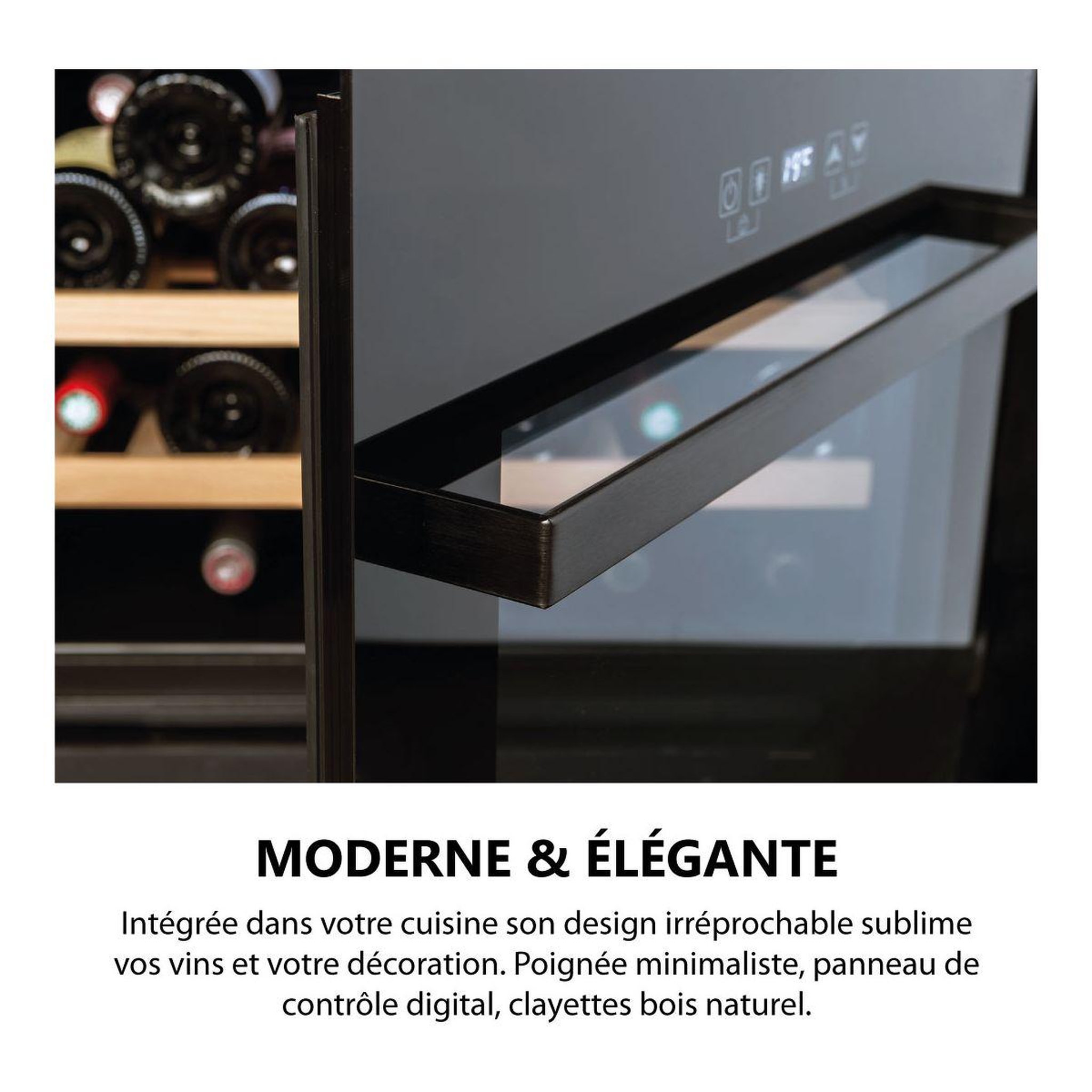 Voir la diapositive 5 : LA SOMMELIERE Cave à vin encastrable LSBI28B