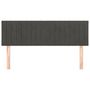 Voir la diapositive 3 : VIDAXL Tetes de lit 2 pcs Gris fonce 72x5x78/88 cm Velours