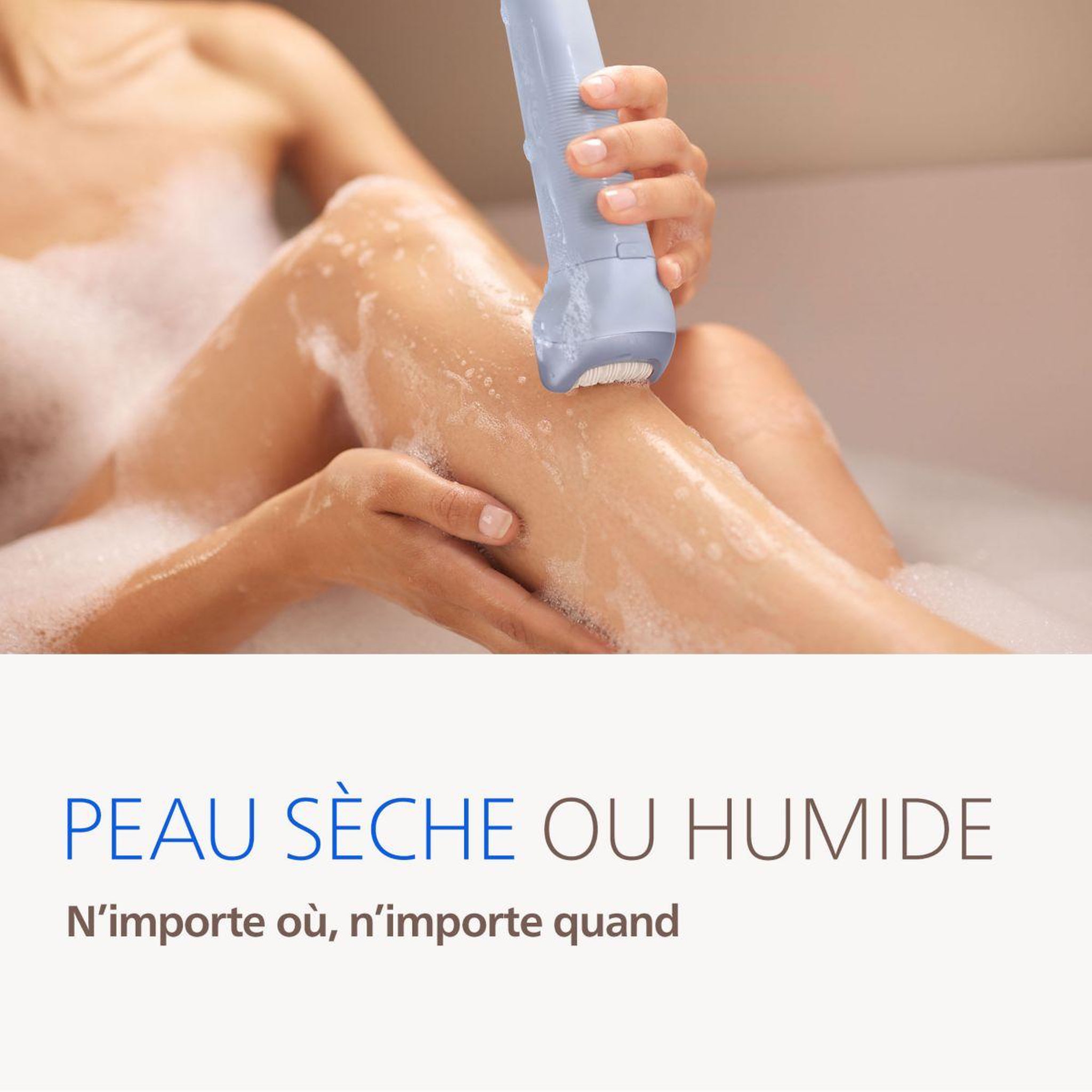 Voir la diapositive 5 : Philips Epilateur électrique BRE711/00 série 8000