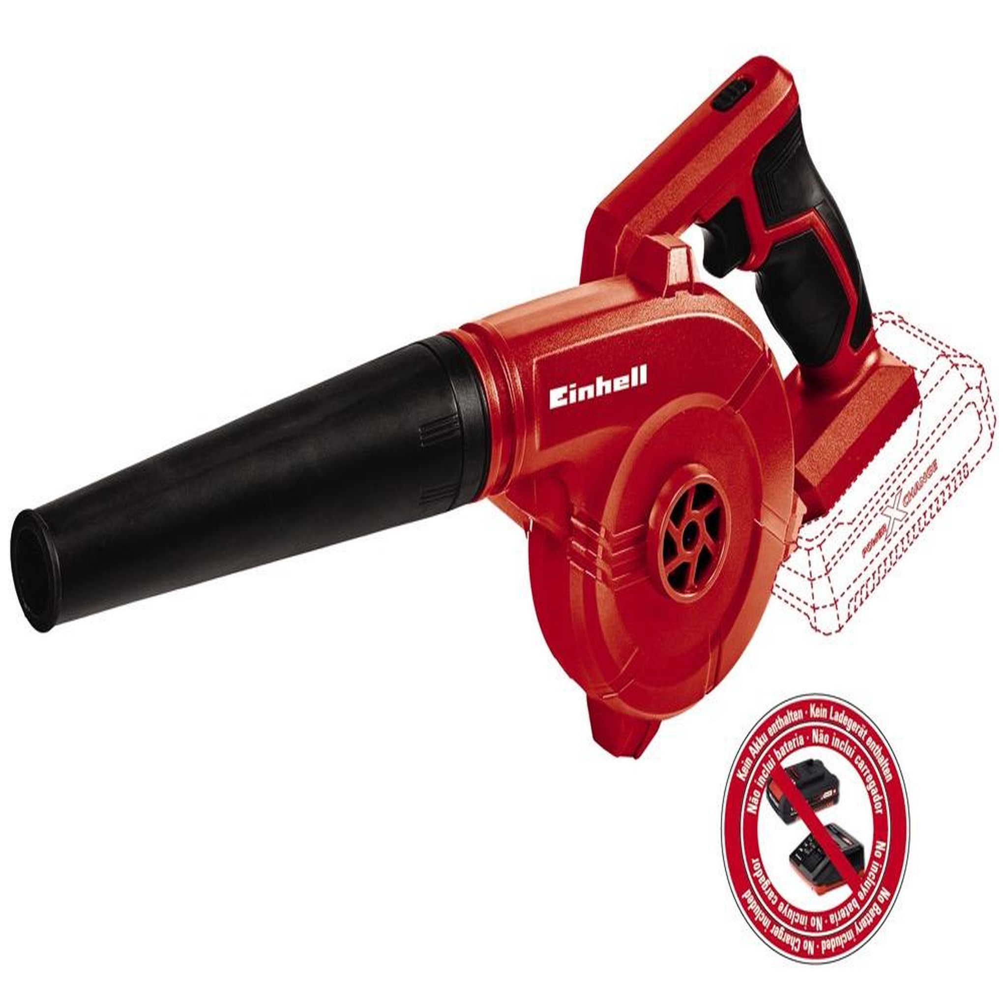 Einhell Souffleur d'atelier TE-CB 18/78 Li - Solo (sans batterie ni chargeur)