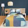 Voir la diapositive 1 : Home collection Parure De Couette 3 Pcs 260x240 100% Coton 57 Fils, Joelle