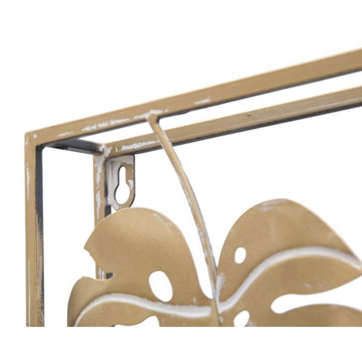 Paris Prix Décoration Murale Encadrée en Métal  Jungle  80cm Or