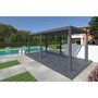 Voir la diapositive 1 : Pergola Bioclimatique autoportée- 3x6 m - Aluminum Anthracite - VS OmBREA®