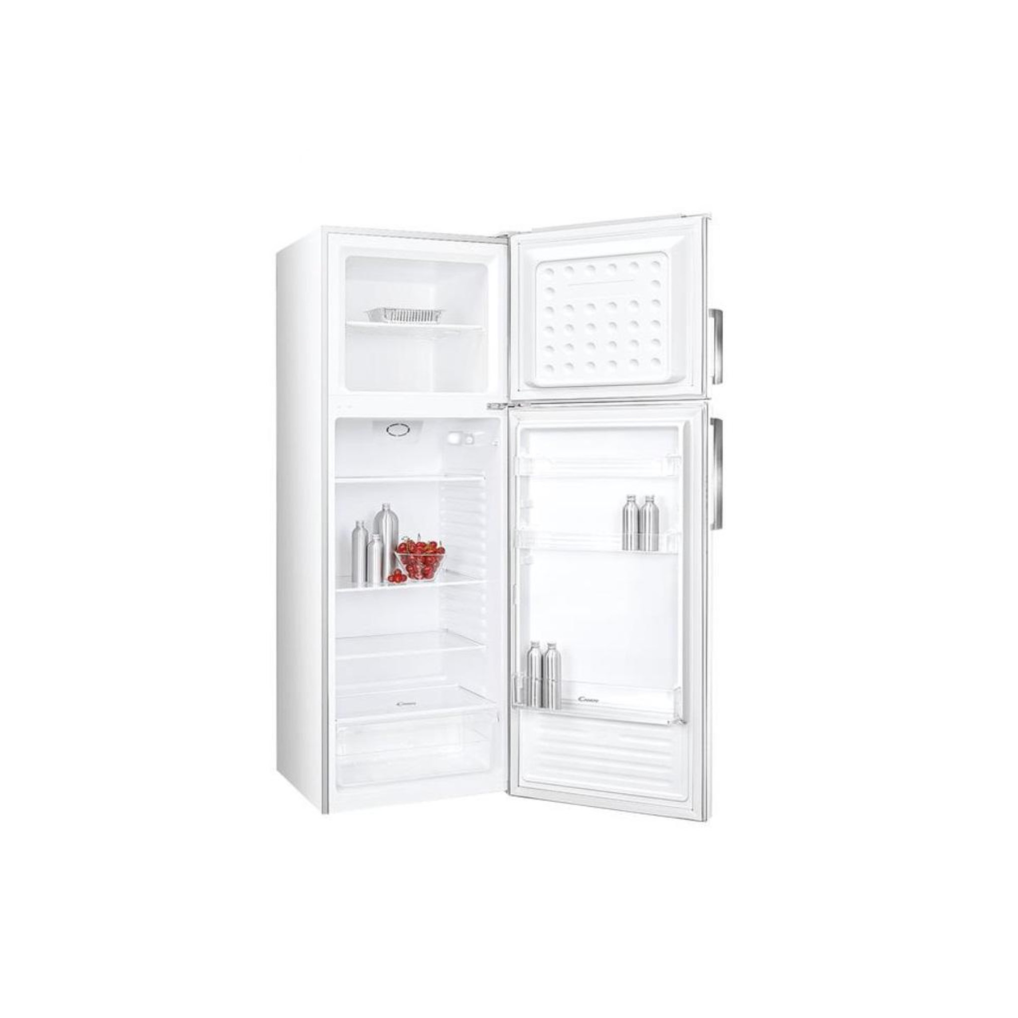 Candy Réfrigérateur combiné 60cm 304l statique - cdh1s617ewh