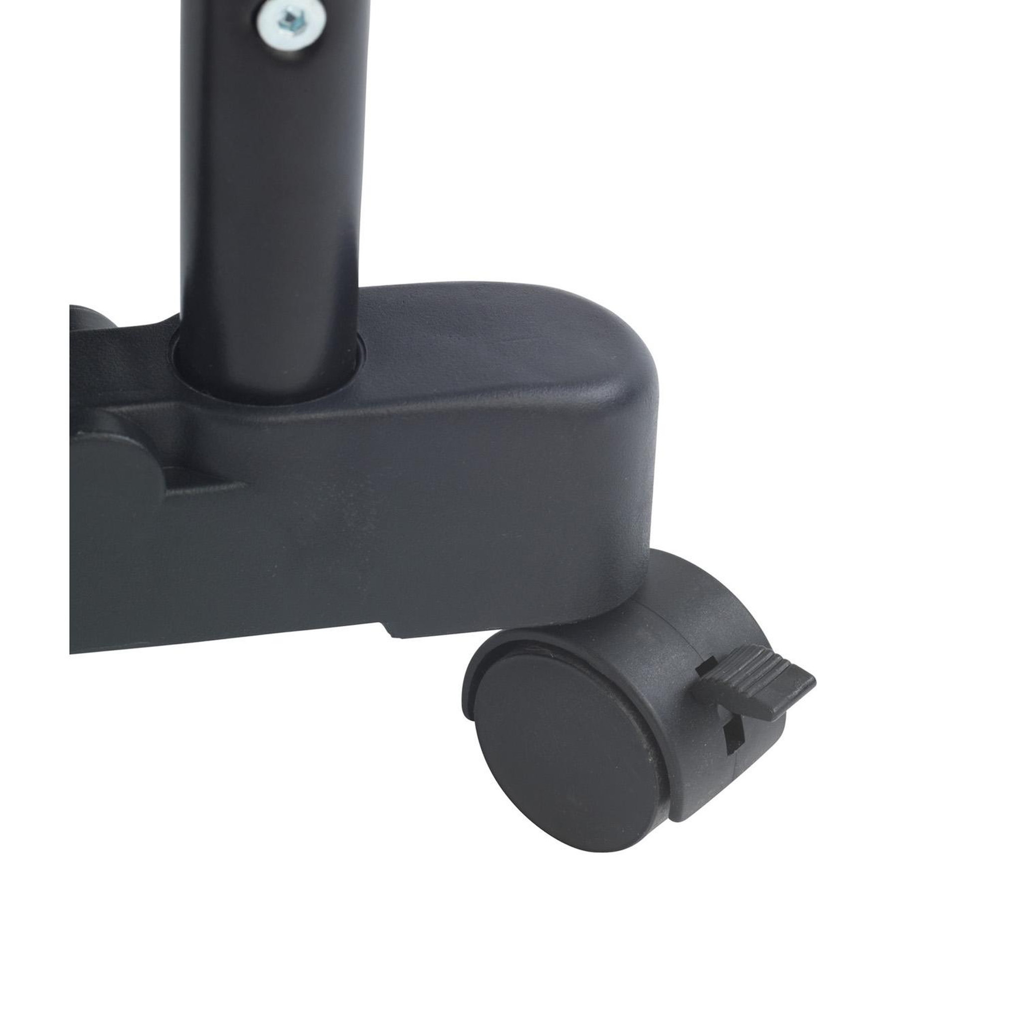 Voir la diapositive 5 : Wenko Penderie double portant mobile - h. 117/169 cm