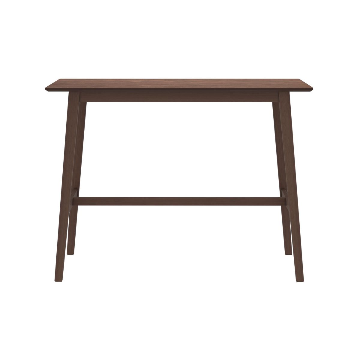 Rendez vous déco Table de bar rectangulaire 4 personnes en bois clair naturel 120 cm - Buvette