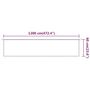 Voir la diapositive 6 : VIDAXL Auvent vertical Blanc 60x1200 cm Tissu oxford