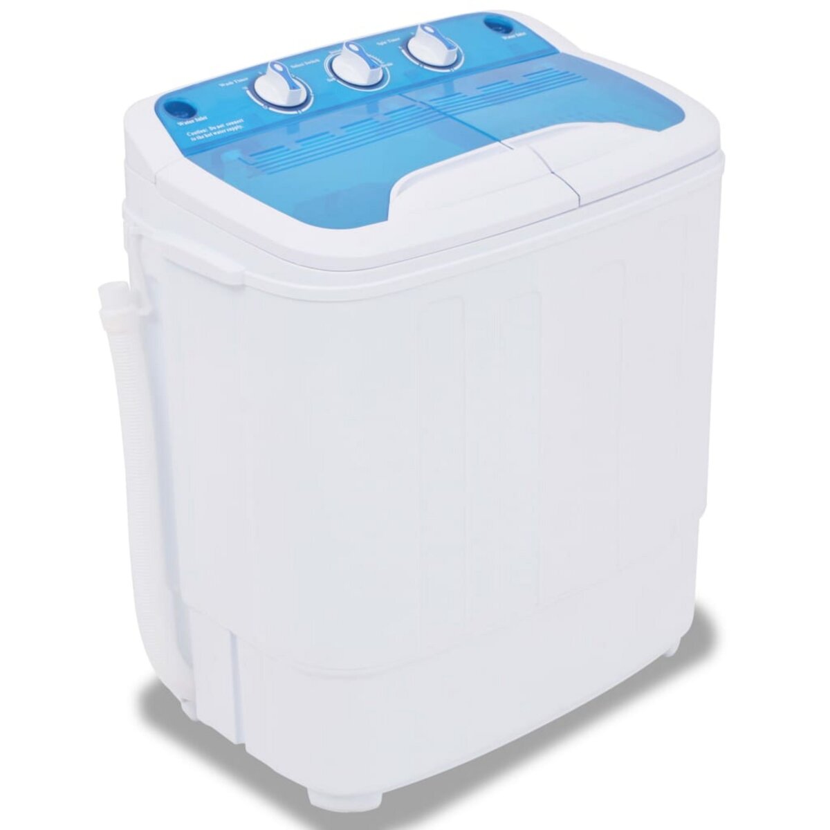 VIDAXL Mini machine a laver a deux cuves 5,6 kg pas cher 
