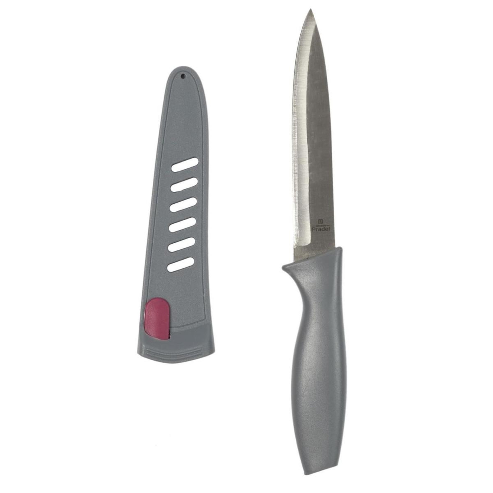 COOK CONCEPT Couteau d'Office Avec Aiguiseur  Allure  25cm Gris