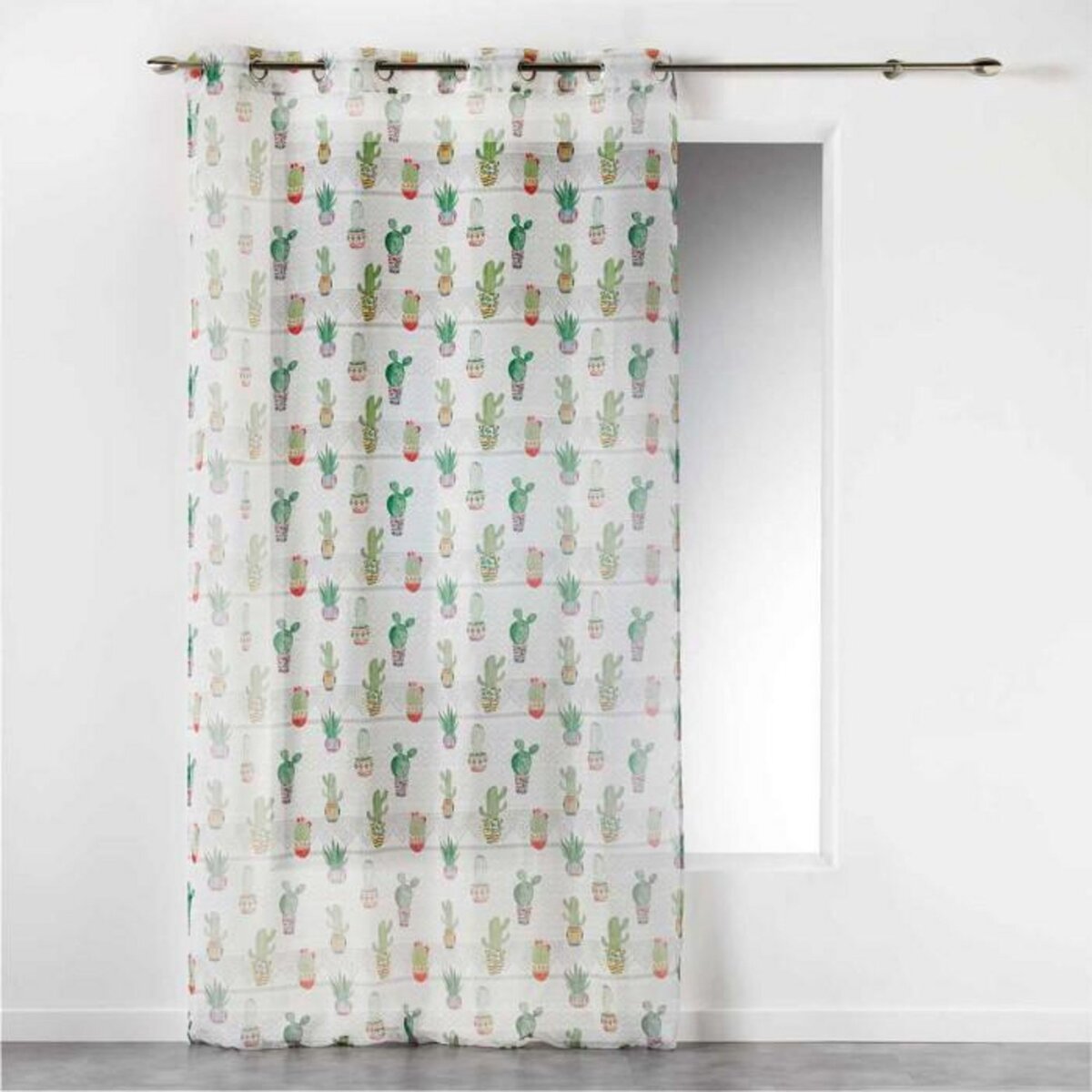 Paris Prix Rideau Voilage à Œillets  Jalisco  140x240cm Vert