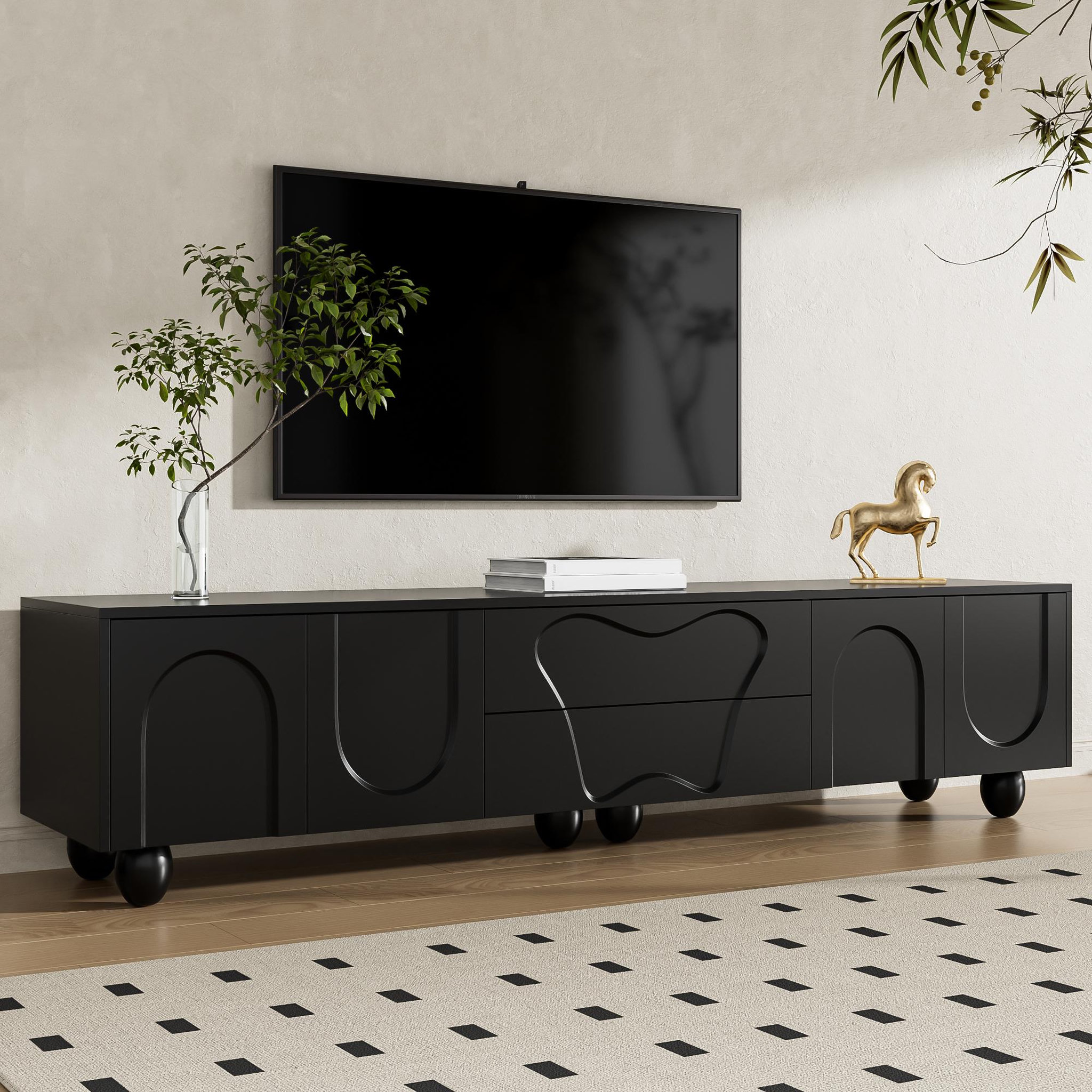 Voir la diapositive 4 : MERAX Meuble tv