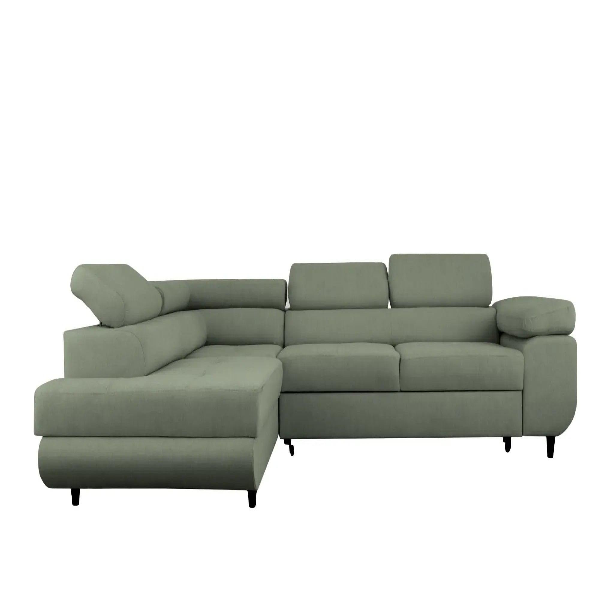Voir la diapositive 1 : CASANOVA PARIS Charlie l - canapé d'angle convertible tissu chiné