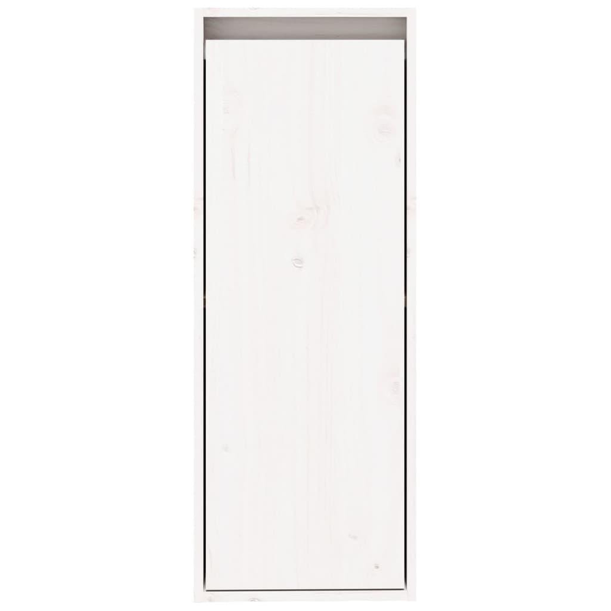 Voir la diapositive 5 : VIDAXL Armoire murale Blanc 30x30x80 cm Bois de pin massif