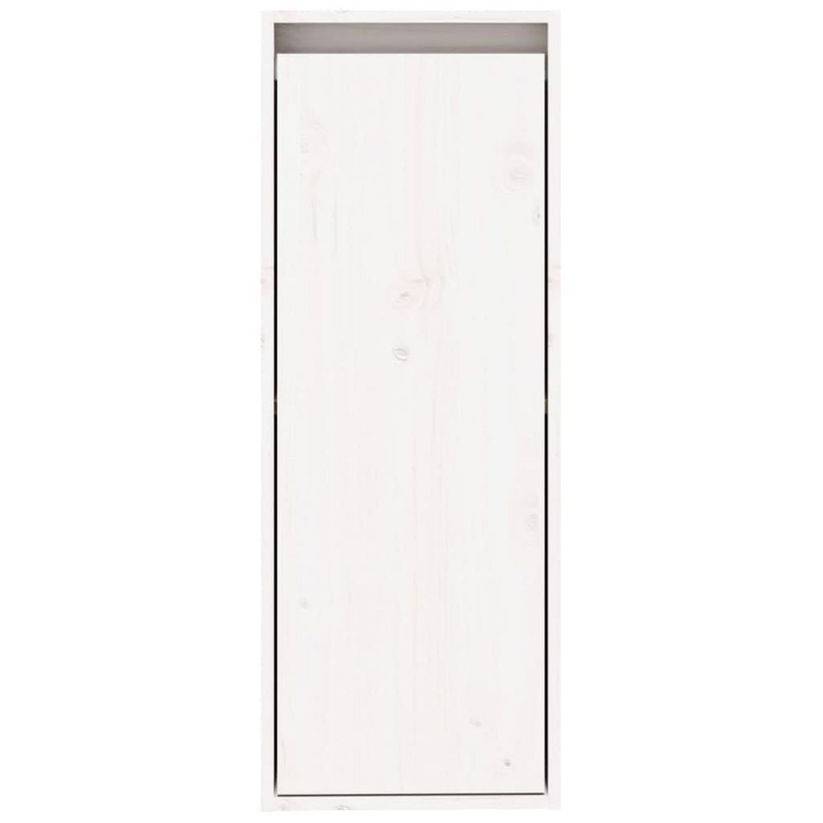 VIDAXL Armoire murale Blanc 30x30x80 cm Bois de pin massif