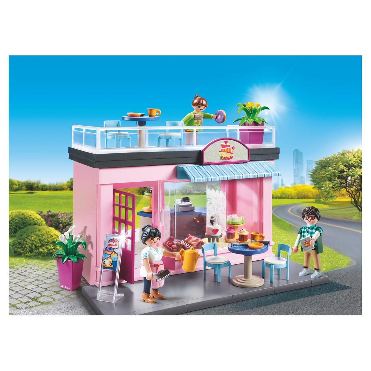 PLAYMOBIL 70015 - City Life - Salon de thé 