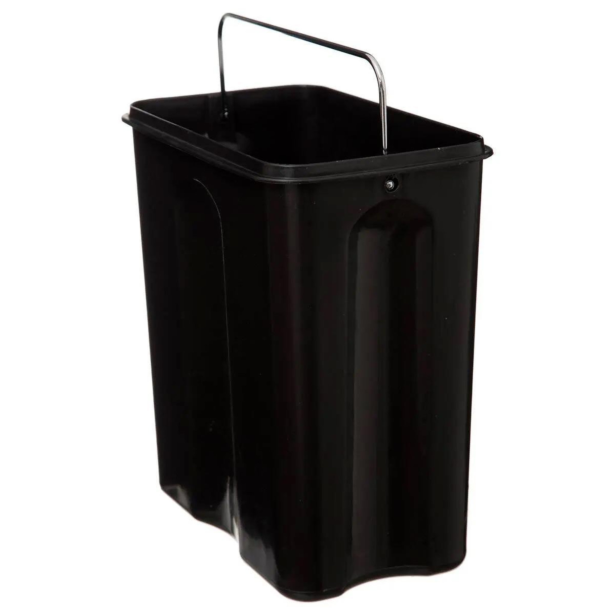 Voir la diapositive 4 : FIVE Poubelle de salle de bain  rectangle  5l noir