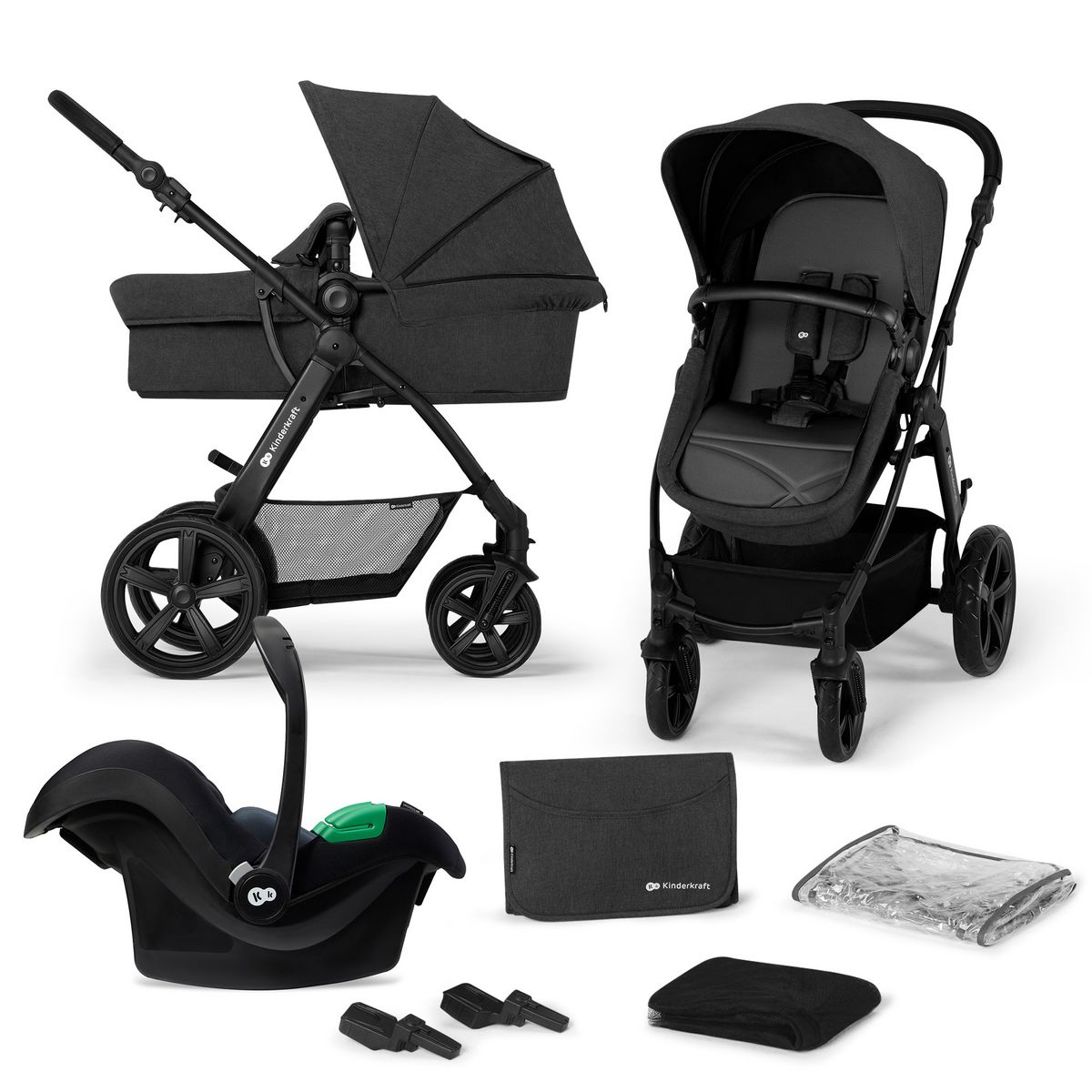 KINDERKRAFT Poussette Moov CT 3en1