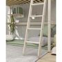 Voir la diapositive 6 : MARKET24 Lit mezzanine enfant - 90 x 190 cm - Pin massif blanchi - Sommier inclus - ERIKA